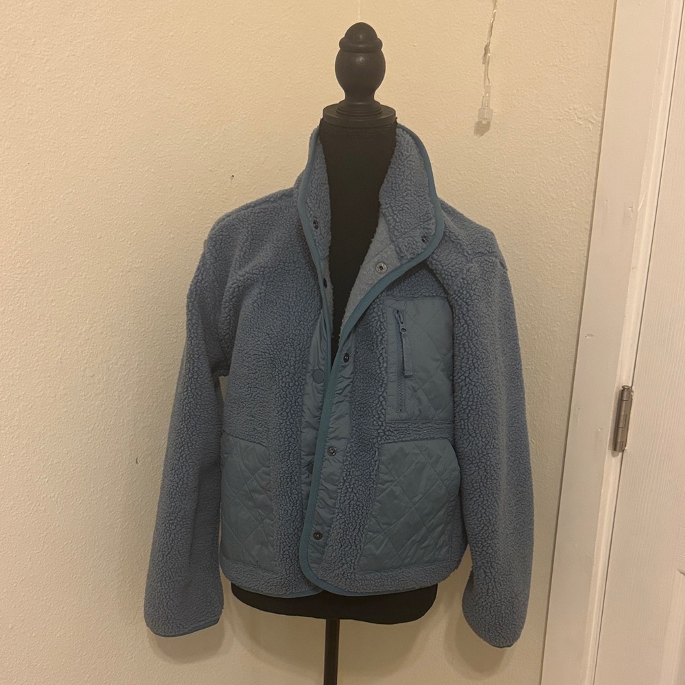 NWT Rails Lorna Fleece Jacket Steel Blue XS